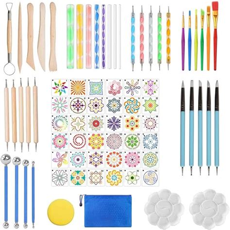 78pcs Mandala Painting Kits Mandala Dotting Tools Set DIY Mandala Art