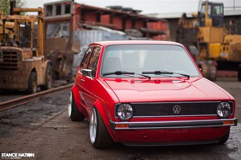 Red Golf Caribe Carros Caribes Vw Autos Vw