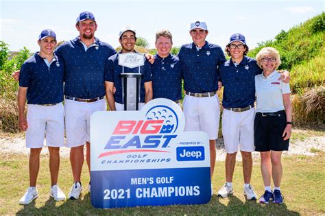 Uconn Golf Team Wins Big East Title New England Dot Golf