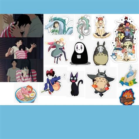 Adesivos Studio Ghibli Shopee Brasil