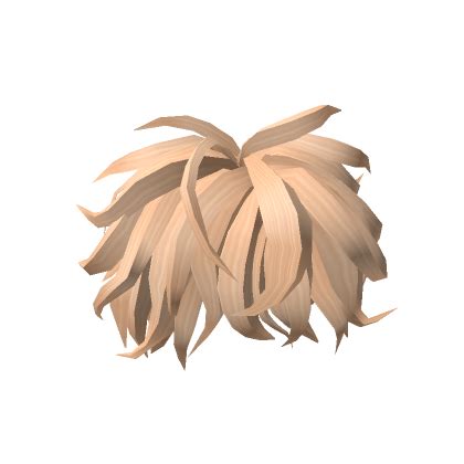 Blonde Messy Hairstyle Roblox Item Rolimon S