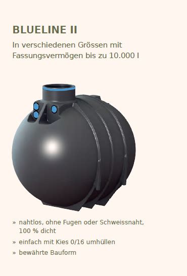 Regenwassertank Und Versickerungsanlagen Burgherr Garten Ag