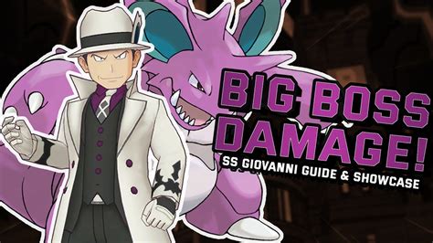 World Of Pain Ex Sygna Suit Giovanni And Nidoking Showcase Pokemon