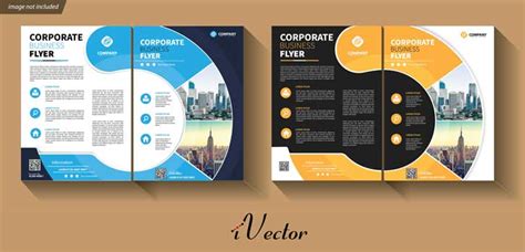 دانلود قالب وکتور فلایر Ivector