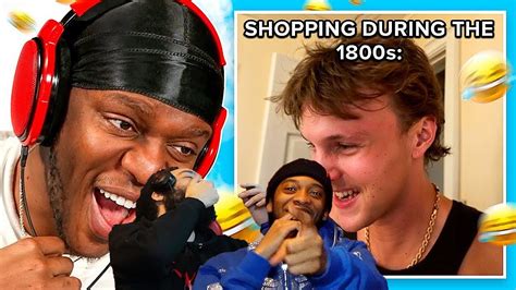 He Has To Get A Better Compilation 😭🤦🏽‍♂️ Reacting To Ksi Try Not To