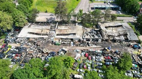 SR de Zwei Personen bei Großbrand in Völklingen Luisenthal verletzt