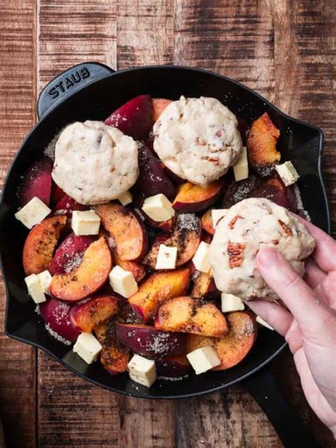 The Best Cast Iron Peach Cobbler Nim Pairings