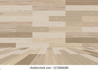 Empty Wooden Room Space Background Vector Stock Vector Royalty Free