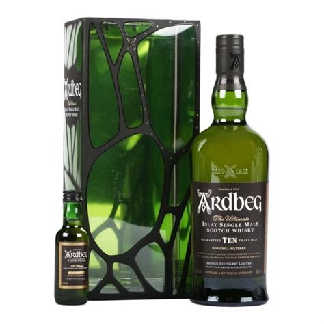 Ardbeg 10 Year Old 70cl Uigeadail 5cl Gift Pack Whisky From The