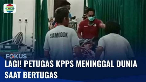 Lagi Diduga Karena Kelelahan Petugas KPPS Meninggal Dunia Saat