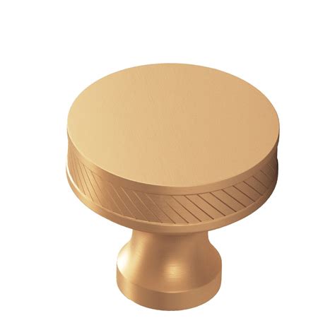 Knobs Collection 1 5 Diameter Round Single Knurled Sandwich Cabinet Knob In Matte Satin