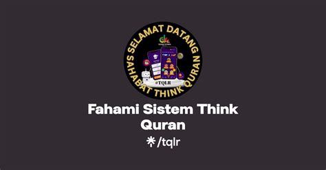 Fahami Sistem Think Quran Facebook Linktree