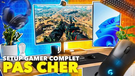 SETUP GAMING COMPLET PAS CHER AVEC PC GAMER Février 2023 YouTube