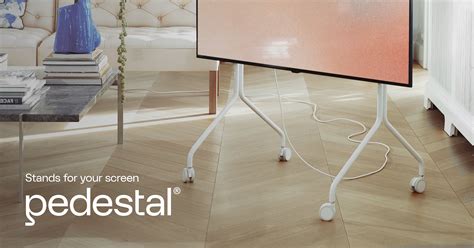 Ist Der Samsung The Frame Mit Einem Pedestal Tv Ständer Kompatibel