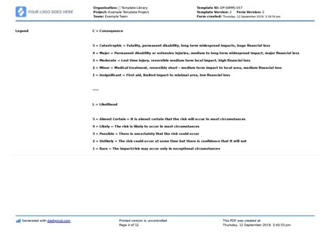 Roof Access Safe Work Method Statement Swms