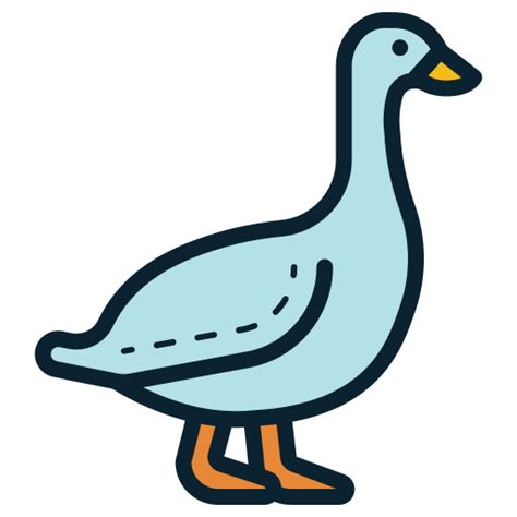 Goose Generic Color Lineal Color Icon