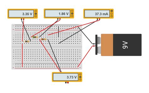 Circuit Design Circuito En Serie Tinkercad