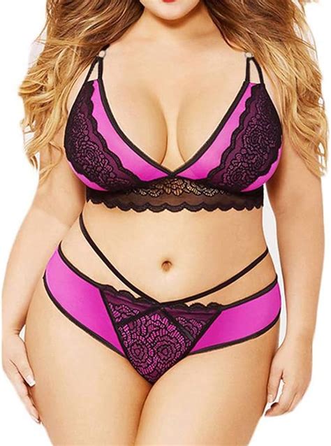 Samgu Dessous Große Größen Dessous Sexy Damen Dessous Set Bralette