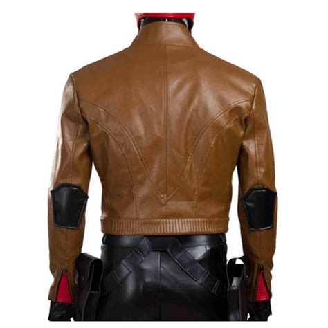 Batman Red Hood Jacket Under Red Hood Jason Todd Jacket