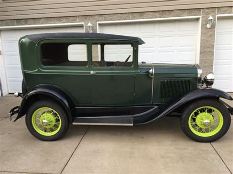 1930 Model A Ford Tudor Sedan For Sale Photos Technical