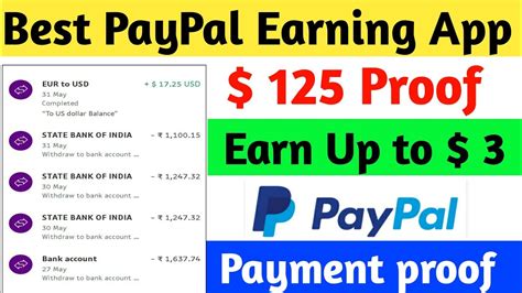 Top Paypal Cash Earning Apps Payment Proof 2022 PayPal Games For