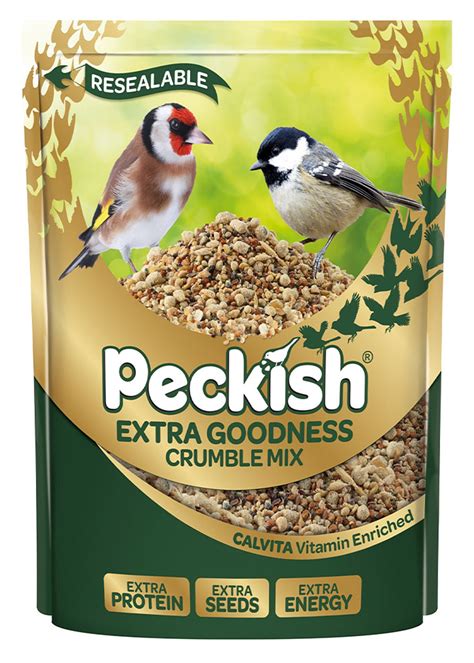 Peckish Peckish Extra Goodness Crumble Bird Food 1kg Willowbrook Nursery And Garden Centre