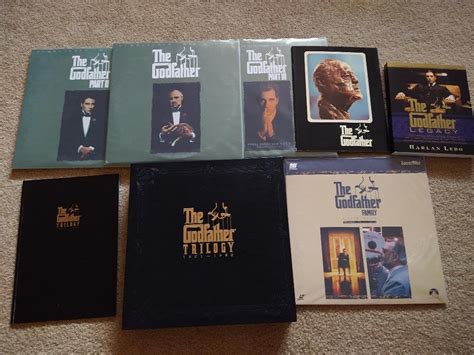 The Godfather Trilogy Vhs Box Set Scs