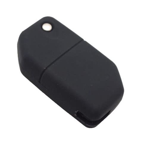 Easy Installation Key Skin Holder Case For BMW Motorcycle Key Fob Black