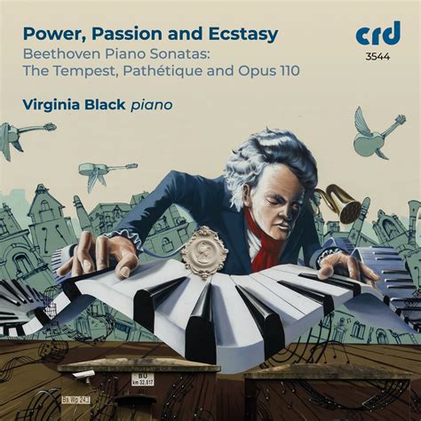 Power, Passion and Ecstasy: Beethoven Piano Sonatas - CRD Records