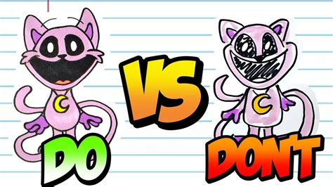 Cool Do Vs Don T Poppy Playtime Chapter Drawings For Fans Youtube