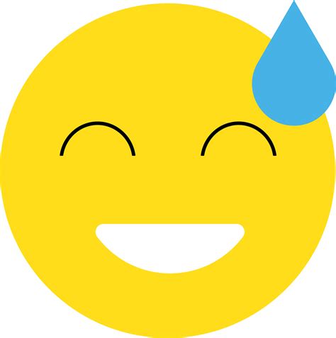 yellow emoji face reaction illustration 9269051 PNG