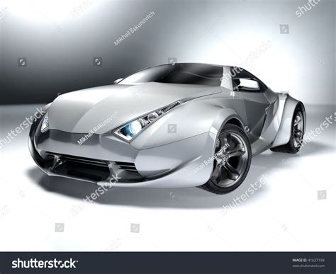 Silver Sports Car My Own Car Stock Illustration 41637199 Shutterstock