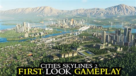 CITIES SKYLINES 2 Is Going To Be MASSIVE - First Look & Gameplay / New ...