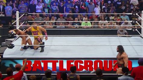 Wwe Battleground 2016 Rusev Vs Zack Ryder Wwe United States