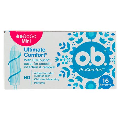 O B Tampons Procomfort Mini Per Pak St