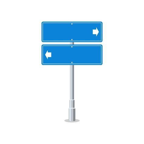 Road sign arrow vector isolated on white background 24086457 Vector Art ...