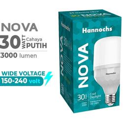 Promo Hannochs Lampu Bohlam LED Nova 30 Watt Cahaya Putih Kab