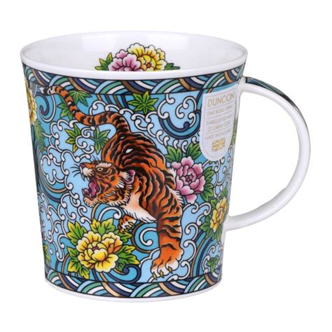 Dunoon Kaiga Tiger Lomond Shape Mug Temptation Gifts