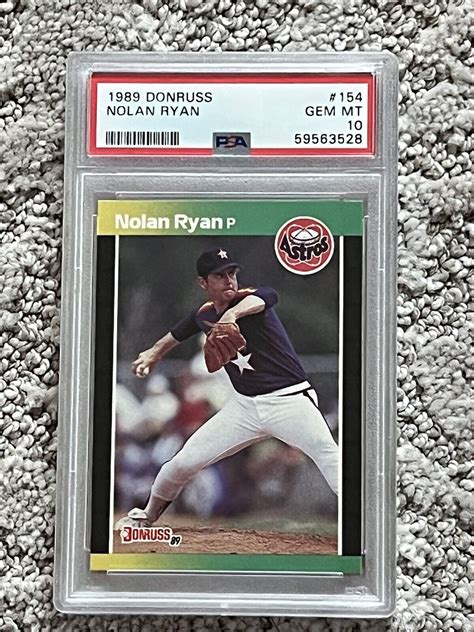 Nolan Ryan Donruss Base Psa Price Guide Sports Card Investor