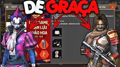 Free Fire Novo Evento Skins De Gra A Melhor Evento Do Jogo Youtube