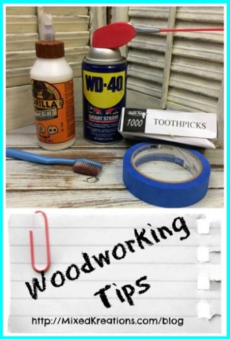 16 Woodworking Tips And Technique's - Mixed Kreations