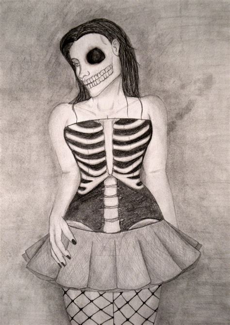 Skeleton Girl By Gothika777 On Deviantart