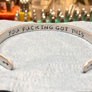 Mature Jewelry You Fucking Got This Bracelet Etsy Canada
