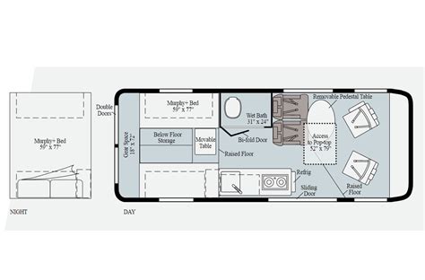 Winnebago Solis Floor Plan - floorplans.click