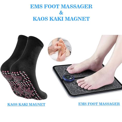 Jual RGAKSESORIS Foot Massage Mat Japan ALAT TERAPI Kaki Pijat Ems Pad