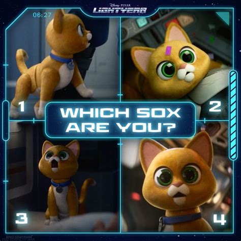 Disney And Pixars Lightyear On Instagram Sox Is A Mood 😻 Which Sox