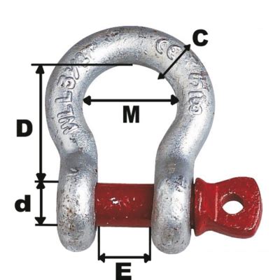 Manille Lyre Haute Resistance Kg