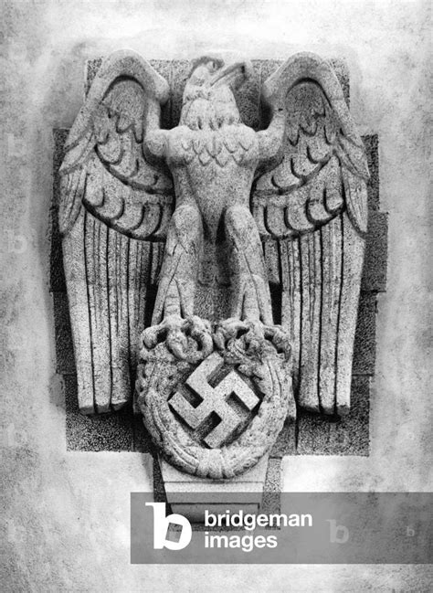 Image Of Reich Eagle Form The Third Reich Bw Photo