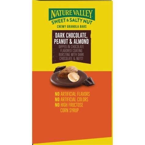 Nature Valley Sweet Salty Nut Dark Chocolate Peanut Almond Granola