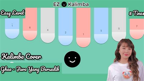 Jiwa Yang Bersedih Ghea Indrawari Kalimba Cover Tines Easy Level